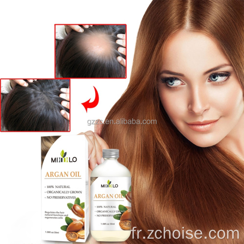 huile d&#39;argan naturelle du maroc professionnelle pour les cheveux